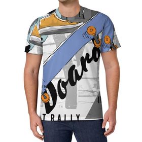 AILLOSA All Over Print TH-165 Kısa Kollu Baskılı Unisex T-shirt