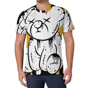 AILLOSA All Over Print TH-168 Kısa Kollu Baskılı Unisex T-shirt