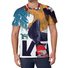 AILLOSA All Over Print TH-169 Kısa Kollu Baskılı Unisex T-shirt