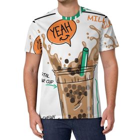 AILLOSA All Over Print TH-171 Kısa Kollu Baskılı Unisex T-shirt