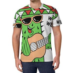 AILLOSA All Over Print TH-185 Kısa Kollu Baskılı Unisex T-shirt