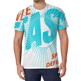 AILLOSA All Over Print TH-192 Kısa Kollu Baskılı Unisex T-shirt