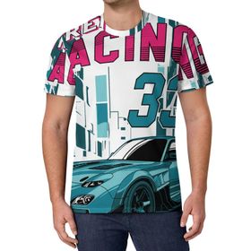 AILLOSA All Over Print TH-197 Kısa Kollu Baskılı Unisex T-shirt