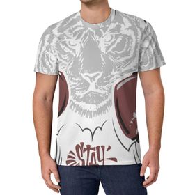 AILLOSA All Over Print TH-277 Kısa Kollu Baskılı Unisex T-shirt