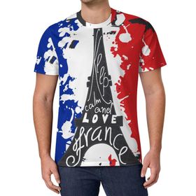 AILLOSA All Over Print TH-301 Kısa Kollu Baskılı Unisex T-shirt