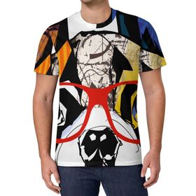 AILLOSA All Over Print TH-305 Kısa Kollu Baskılı Unisex T-shirt