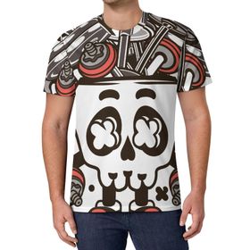 AILLOSA All Over Print TH-316 Kısa Kollu Baskılı Unisex T-shirt