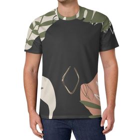 AILLOSA All Over Print TH-323 Kısa Kollu Baskılı Unisex T-shirt
