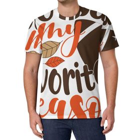AILLOSA All Over Print TH-324 Kısa Kollu Baskılı Unisex T-shirt