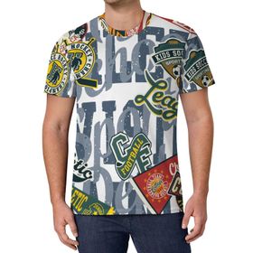 AILLOSA All Over Print TH-332 Kısa Kollu Baskılı Unisex T-shirt