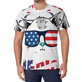 AILLOSA All Over Print TH-340 Kısa Kollu Baskılı Unisex T-shirt