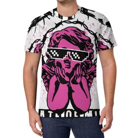 AILLOSA All Over Print TH-352 Kısa Kollu Baskılı Unisex T-shirt