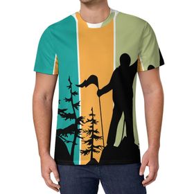 AILLOSA All Over Print TH-354 Kısa Kollu Baskılı Unisex T-shirt