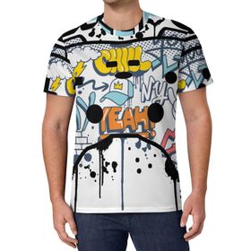 AILLOSA All Over Print TH-359 Kısa Kollu Baskılı Unisex T-shirt