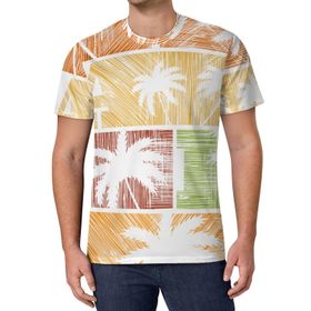 AILLOSA All Over Print TH-372 Kısa Kollu Baskılı Unisex T-shirt