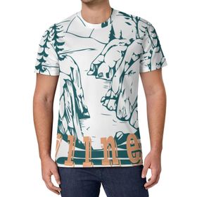 AILLOSA All Over Print TH-38 Kısa Kollu Baskılı Unisex T-shirt