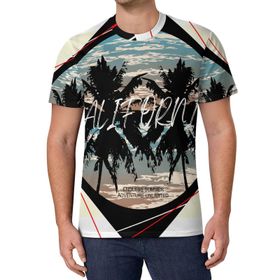 AILLOSA All Over Print TH-382 Kısa Kollu Baskılı Unisex T-shirt