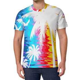 AILLOSA All Over Print TH-385 Kısa Kollu Baskılı Unisex T-shirt