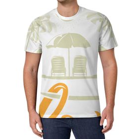 AILLOSA All Over Print TH-386 Kısa Kollu Baskılı Unisex T-shirt