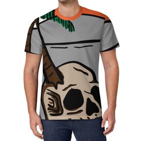 AILLOSA All Over Print TH-387 Kısa Kollu Baskılı Unisex T-shirt