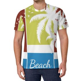 AILLOSA All Over Print TH-390 Kısa Kollu Baskılı Unisex T-shirt