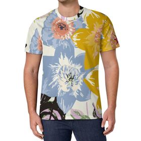 AILLOSA All Over Print TH-391 Kısa Kollu Baskılı Unisex T-shirt