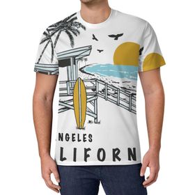 AILLOSA All Over Print TH-396 Kısa Kollu Baskılı Unisex T-shirt