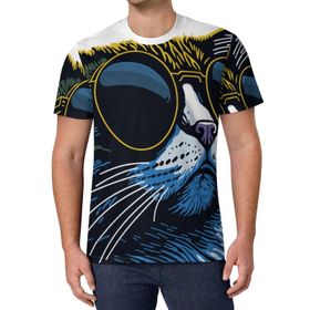AILLOSA All Over Print TH-399 Kısa Kollu Baskılı Unisex T-shirt