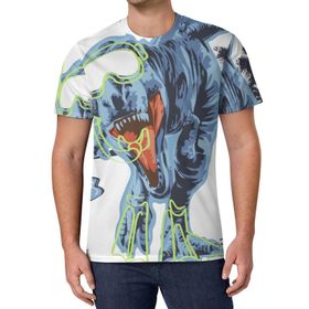 AILLOSA All Over Print TH-409 Kısa Kollu Baskılı Unisex T-shirt