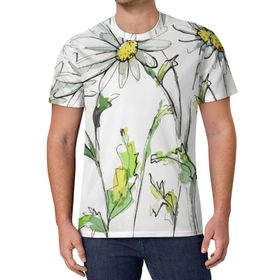AILLOSA All Over Print TH-415 Kısa Kollu Baskılı Unisex T-shirt