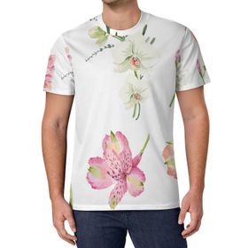 AILLOSA All Over Print TH-419 Kısa Kollu Baskılı Unisex T-shirt