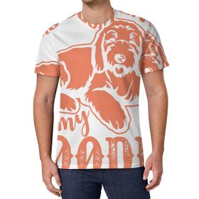 AILLOSA All Over Print TH-424 Kısa Kollu Baskılı Unisex T-shirt