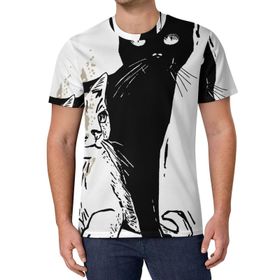 AILLOSA All Over Print TH-440 Kısa Kollu Baskılı Unisex T-shirt