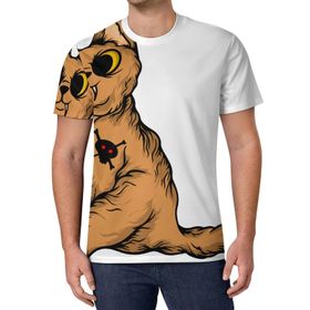 AILLOSA All Over Print TH-448 Kısa Kollu Baskılı Unisex T-shirt