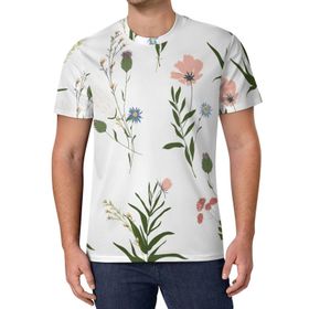 AILLOSA All Over Print TH-454 Kısa Kollu Baskılı Unisex T-shirt