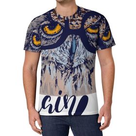 AILLOSA All Over Print TH-457 Kısa Kollu Baskılı Unisex T-shirt