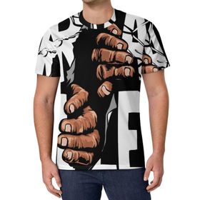 AILLOSA All Over Print TH-461 Kısa Kollu Baskılı Unisex T-shirt