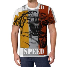 AILLOSA All Over Print TH-466 Kısa Kollu Baskılı Unisex T-shirt