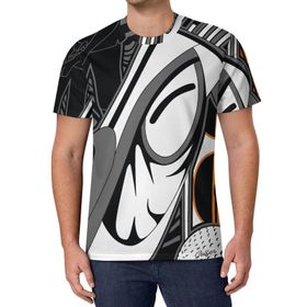 AILLOSA All Over Print TH-467 Kısa Kollu Baskılı Unisex T-shirt
