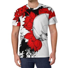 AILLOSA All Over Print TH-475 Kısa Kollu Baskılı Unisex T-shirt