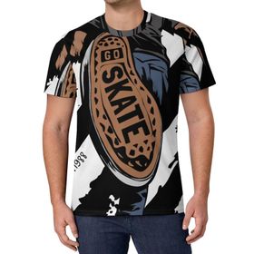 AILLOSA All Over Print TH-478 Kısa Kollu Baskılı Unisex T-shirt