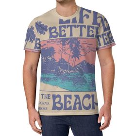 AILLOSA All Over Print TH-482 Kısa Kollu Baskılı Unisex T-shirt