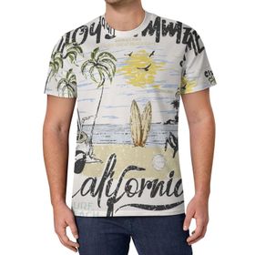 AILLOSA All Over Print TH-484 Kısa Kollu Baskılı Unisex T-shirt