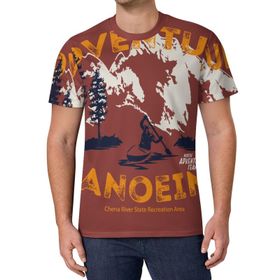 AILLOSA All Over Print TH-488 Kısa Kollu Baskılı Unisex T-shirt