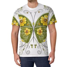 AILLOSA All Over Print TH-51 Kısa Kollu Baskılı Unisex T-shirt
