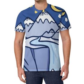 AILLOSA All Over Print TH-98 Kısa Kollu Baskılı Unisex T-shirt