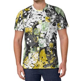 AILLOSA All Over Print YH-101 Kısa Kollu Baskılı Unisex T-shirt