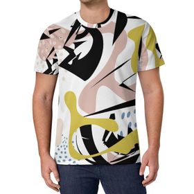 AILLOSA All Over Print YH-105 Kısa Kollu Baskılı Unisex T-shirt