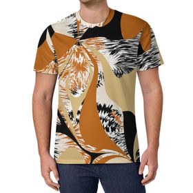 AILLOSA All Over Print YH-106 Kısa Kollu Baskılı Unisex T-shirt