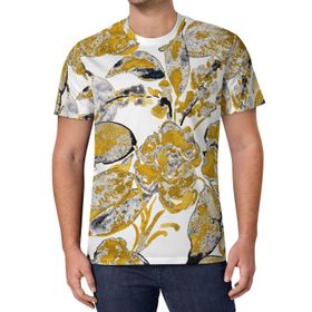 AILLOSA All Over Print YH-114 Kısa Kollu Baskılı Unisex T-shirt